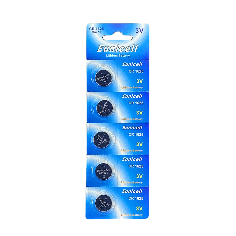 Eunicell LiMNO2 Lithium 3V CR1625 Button Battery / Coin Cells