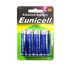 2020 new designed no5 alkaline battery 1.5v lr6 aa battery for sale