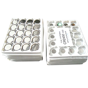 cmos CR2032 3v lithium Button Cell Battery cr2032 with tabs / solder / pins / wire / connector