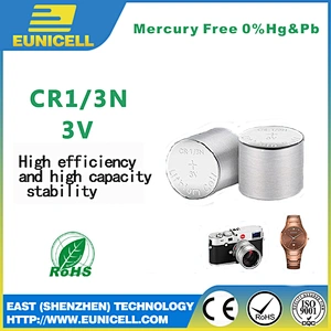 lithium battery cr1/3n 3.0v for dog collar camera