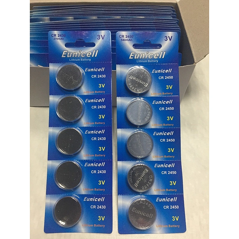 good price cr2450 button cell battery