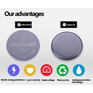 3v battery cr2032 lithium button cell  for watch