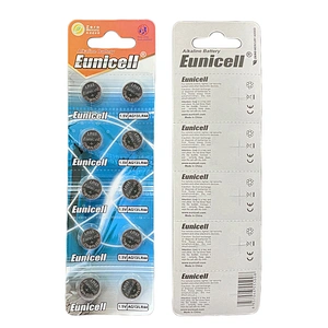 Eunicell Factory Supplier LR44 1.5V AG13 Batteries Alkaline Dry Battery Toys  Watch Flashlight
