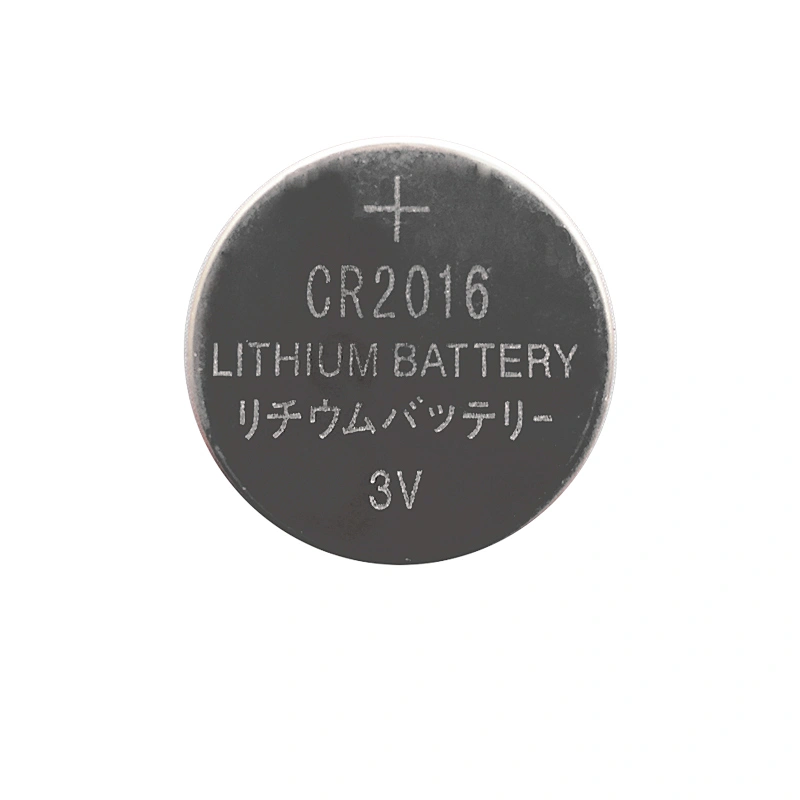 Factory supply CR2016 3V Lithium Manganese Button Battery for Watch Car keys Pedometer Remote
