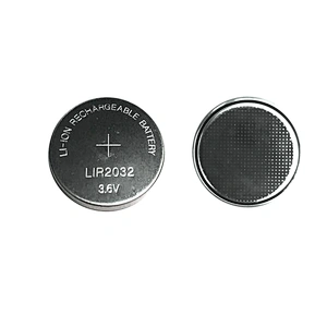 3.6v Rechargeable CR2032 NCR2032 LIR2032 lithium battery for Digital voice recorders