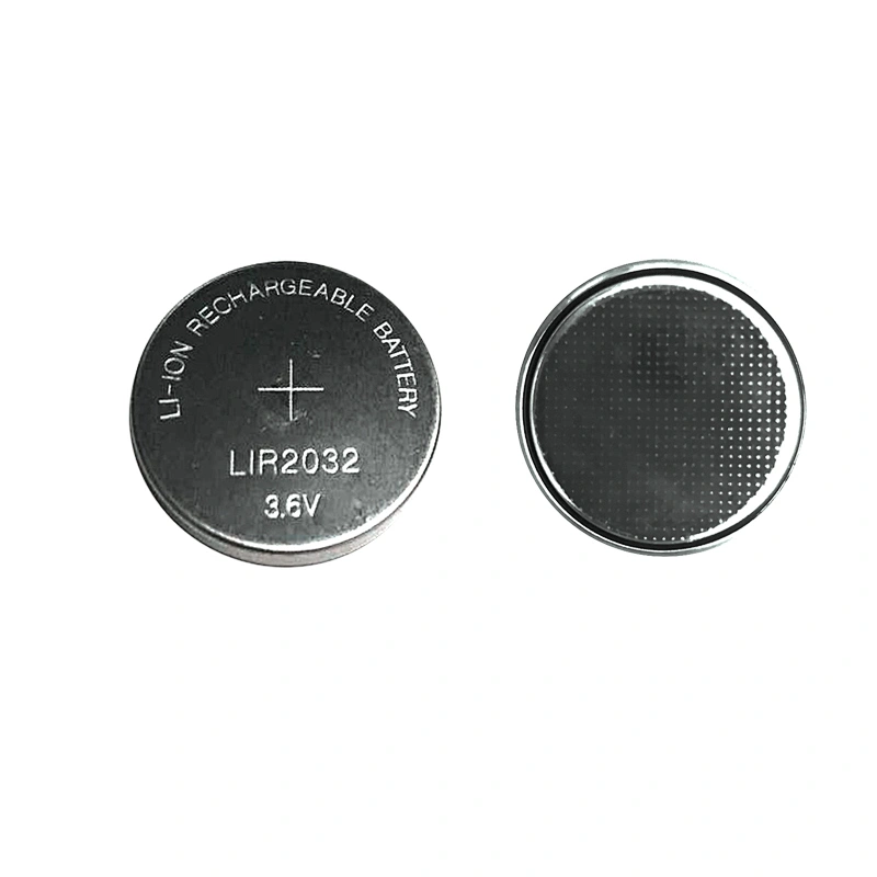3.6v Rechargeable CR2032 NCR2032 LIR2032 lithium battery for Digital voice recorders