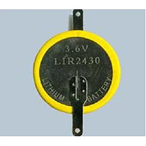 LIR2430 CP2430 3.6V 60mAh Lithium Ion Rechargeable coin cell Battery