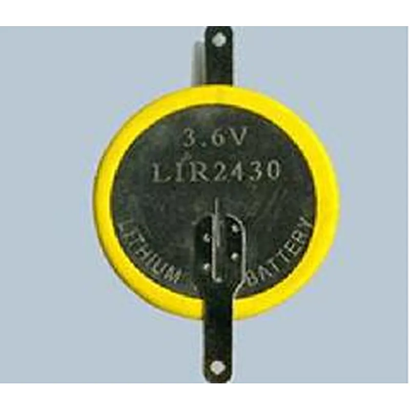 LIR2430 CP2430 3.6V 60mAh Lithium Ion Rechargeable coin cell Battery