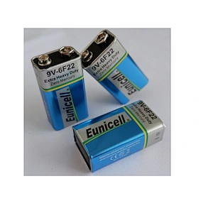 wholesale 6F22 9v battery heavy duty battery for smoke alarm