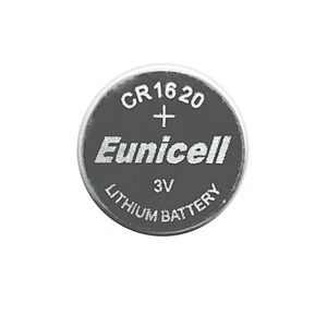 Eunicell CR1620 3V Lithium Manganese Button Battery for Watch Calculator Toys Remote