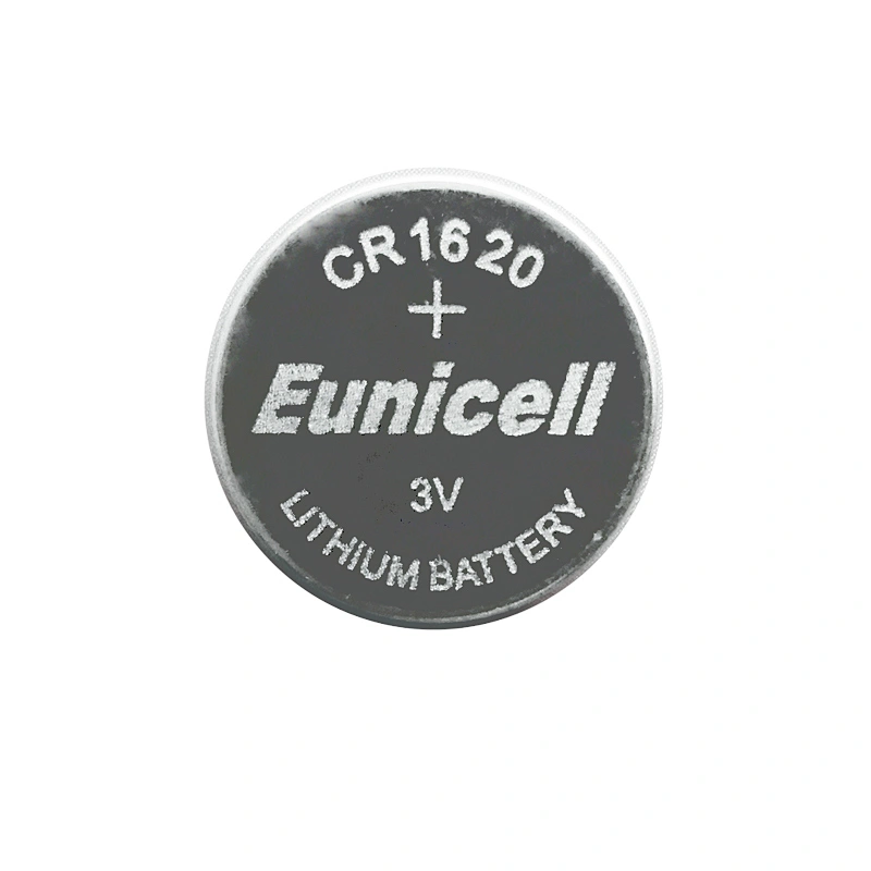 Eunicell CR1620 3V Lithium Manganese Button Battery for Watch Calculator Toys Remote