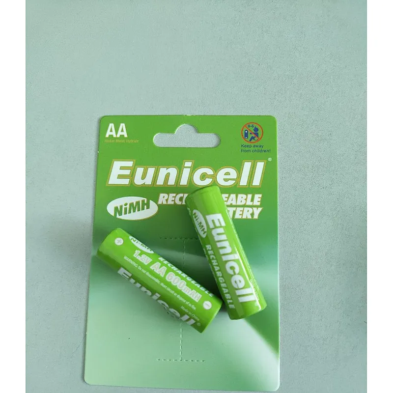 NIMH Battery AA HR6 600MAH 1.2V Super Rechargeable battery