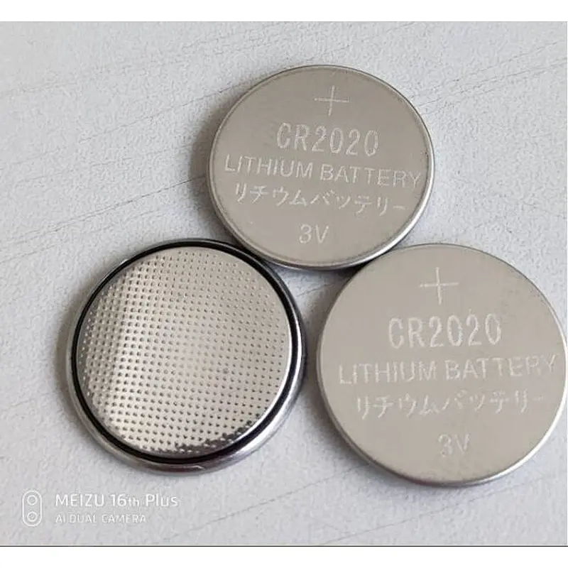 High performance long shelf life Eunicell brand CR2020 2020 DL2020 CR 2020 3v lithium button cell battery