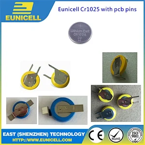 Wholesale CR1025 3V 30mAh Lithium Manganese Button Battery for Watch Car keys LED Remote