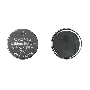 CR2412 3.0V 100mAh Lithium manganese button coin cell battery