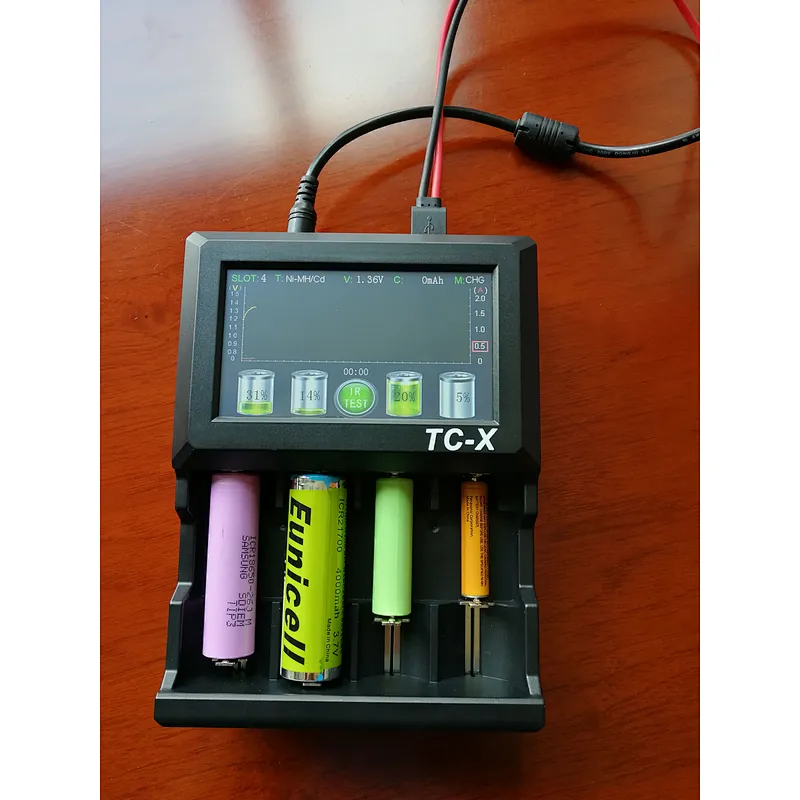 nimh battery charger and discharge tester