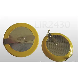 LIR2430 CP2430 3.6V 60mAh Lithium Ion Rechargeable coin cell Battery