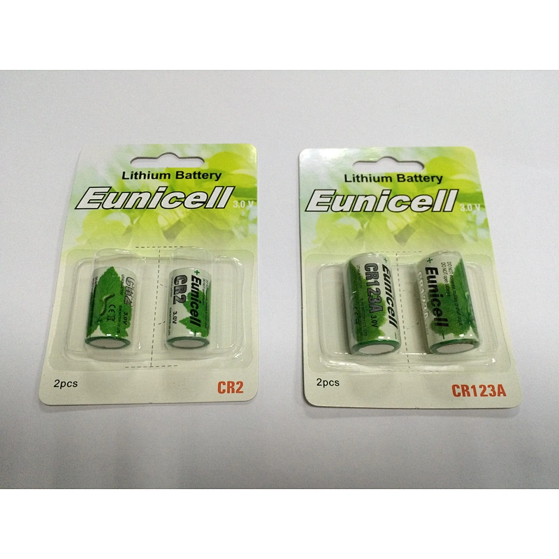 CR123A CR17335 CR15270 3V CR2 CR1/3N 2CR1/3N  Lithium Battery Eunicell batteries