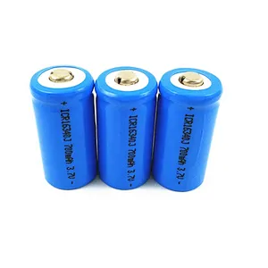 CR123A / CR17335 / 16340/18650 Litium 3.7V Rechargeable Battery