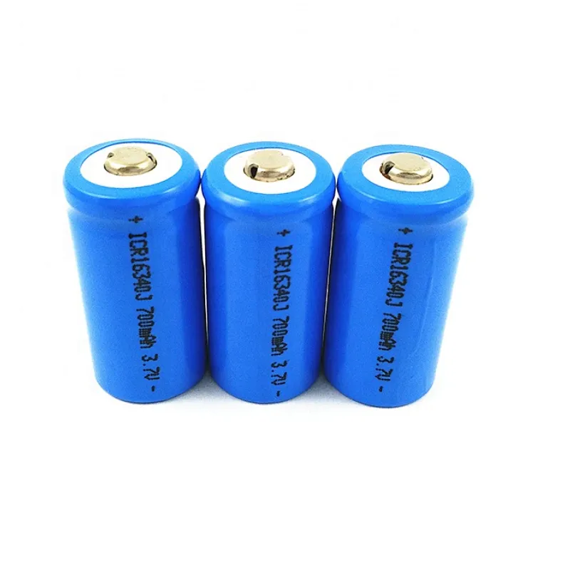 CR123A / CR17335 / 16340/18650 Litium 3.7V Rechargeable Battery
