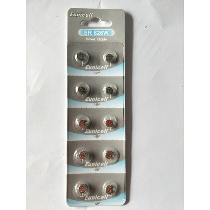 Silver Oxide Battery Type SR626SW 377 battery cell