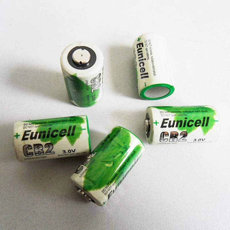 Eunicell high temperature lithium battery 3v CR2 battery 850mah for Golf Rangefinder