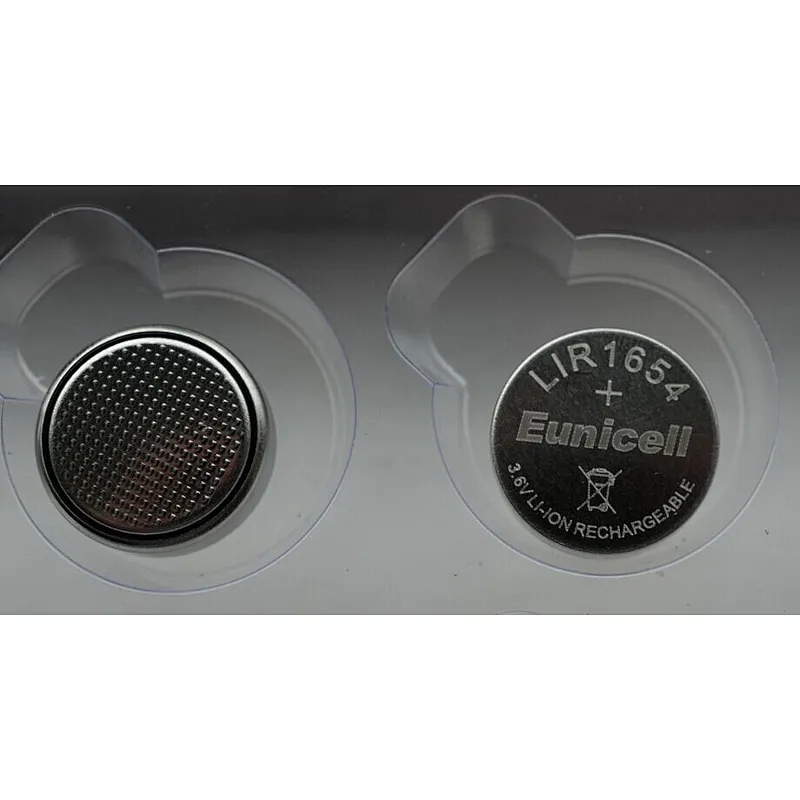 Wireless bluetooth TWS earphone headset battery LIR1654 CP1654 3.6V 120mAh Lithium Ion Rechargeable