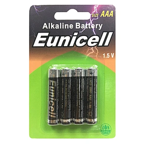 AAA LR03 10450 AM4 No.7 Triple A 1.5V 1100mAh Super Alkaline Battery Cylindrical