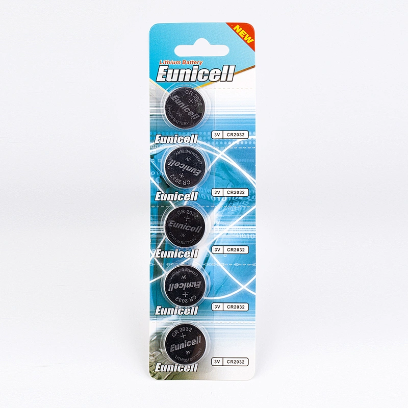 lithium manganese battery CR2032 3.0V   button cell battery for wrist watch