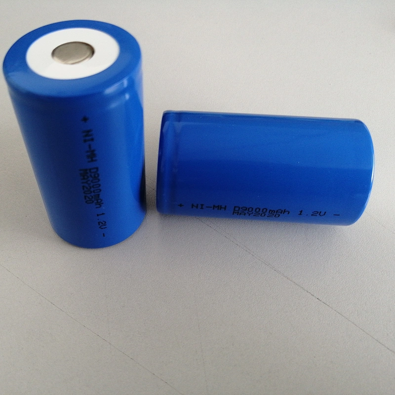 D 9Ah 1.2v NiMh rechargeable battery cell D size