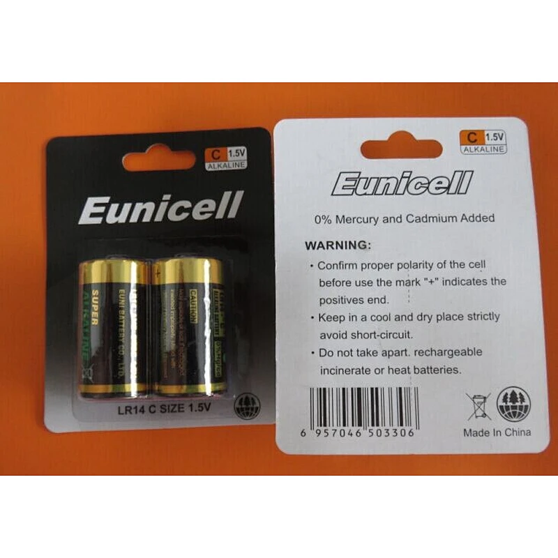 LR14 C size UM2 1.5v alkaline battery