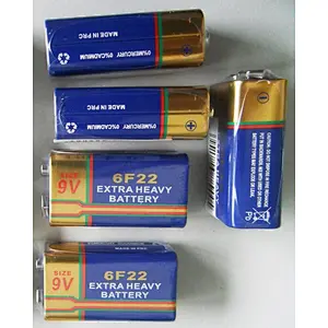 High Power Super Alkaline 6LF22 6LR61 9 Volt  Battery For Multimeter