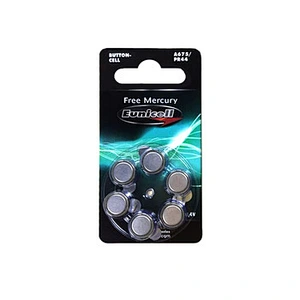 Shenzhen Eunicell 1.45V A675P 675 A675 PR44 Hearing Aid Battery For Hearing Aid Artificial Cochlea