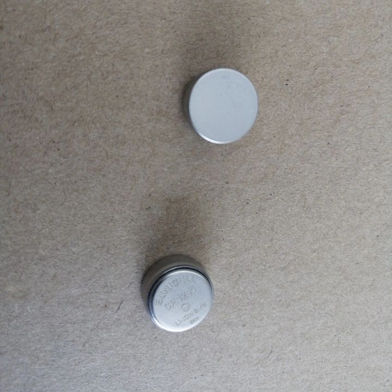3.6v Rechargeable lithium coin battery CP1254 CP1454 CP1654 with solders connectors wire tabs pins