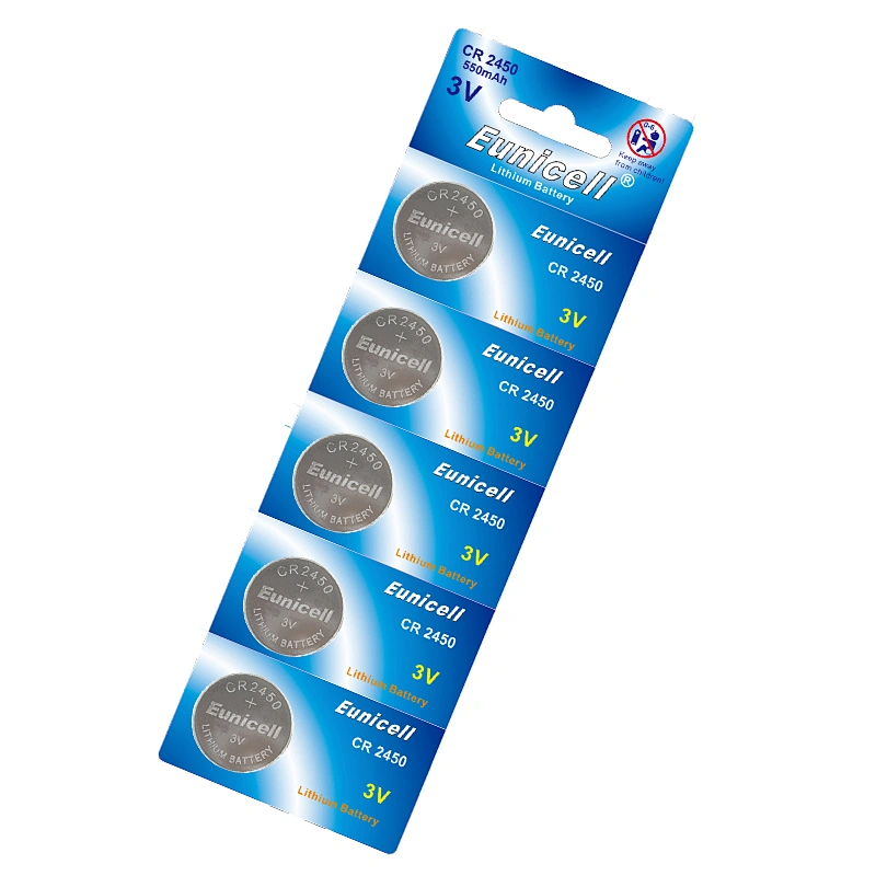High Quality 3V CR2330 Lithium Button Cell with solder tabs pins