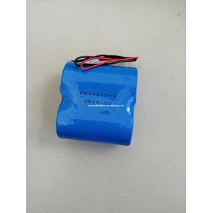 Long discharge 3V Lithium Primary Battery CR34615 12000mAh for water meter