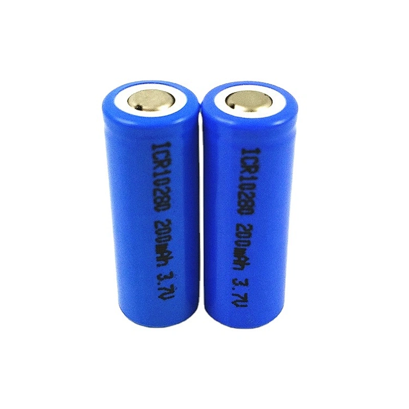 Li ion 10280 3.7V 150mAh rechargeable battery for torch