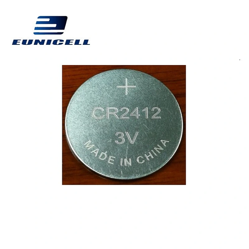 CR2412 Lithium Manganese Dioxide Primary Coin Cell Battery