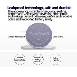 3v battery cr2032 lithium button cell  for watch