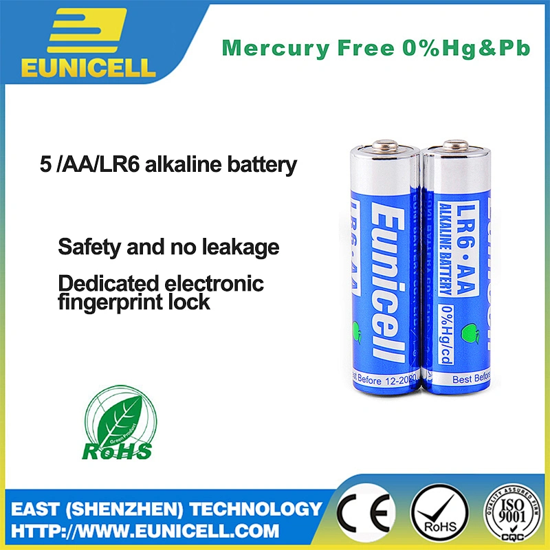 Eunicell Brand Bluetooth LR6 1 5 v AM3 AA 15v Alkaline Dry Battery