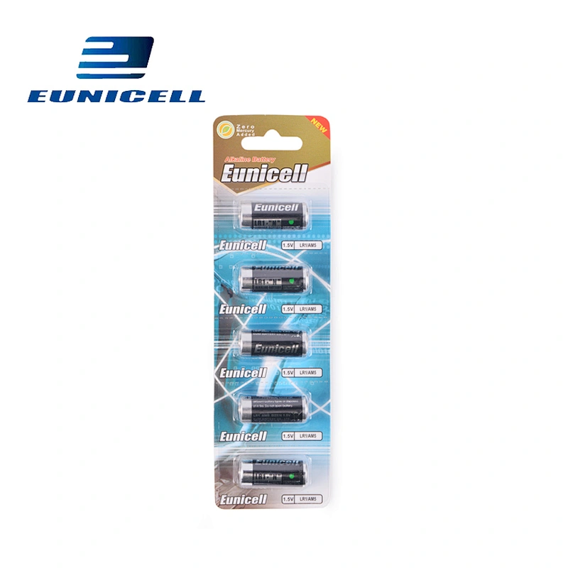Super Quality Alkaline N LR1 1.5V batteries Eunicell battery MN9100 E90 AM5