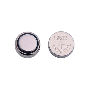 LR632 LR732 1.5V 25mAh Alkaline Button Coin Cell Battery for Watch