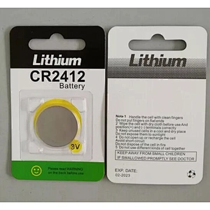 wholesale button cell cr2412 3v battery for toys