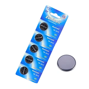 Eunicell hot sale 3v lithium button CR2016 Button Cell Battery For Computer