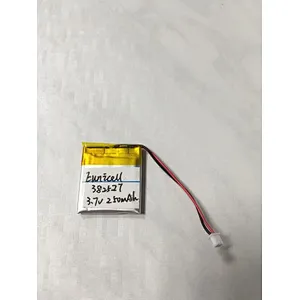 MP4 MP5 GPS battery 382527 3.7V 250mAh Lithium Ion Polymer Rechargeable