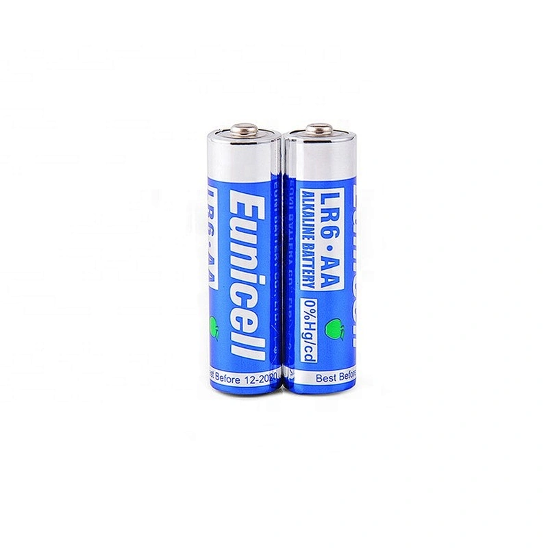 Eunicell New package high capacity 1.5v aa alkaline battery lr6