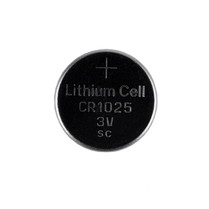 Small 3v Lithium button cell battery CR1025