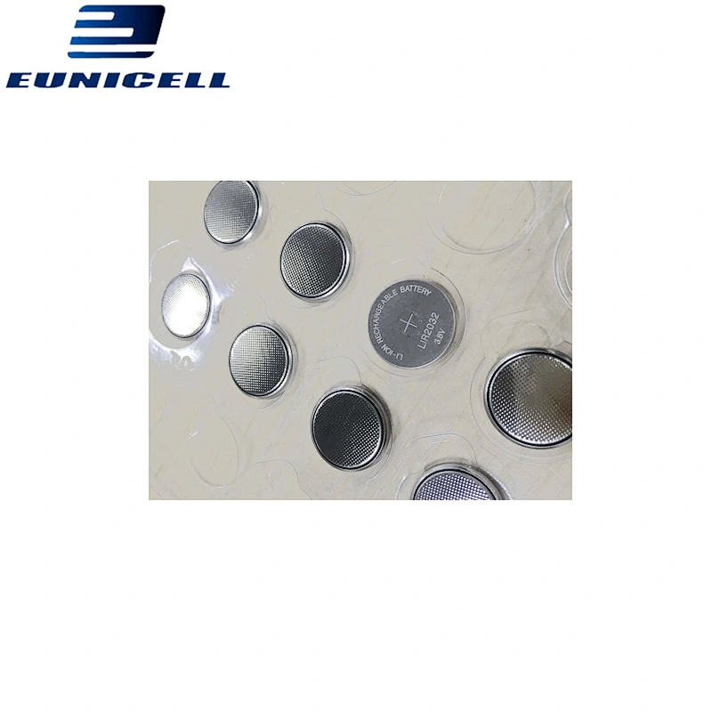 lir1616 3.6v rechargeable lithium ion button cell