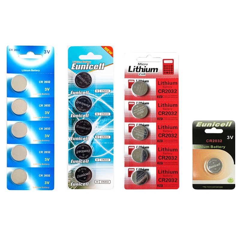 CMOS BIOS CR2032 3V Lithium Manganese Button Battery for Thermometer Remote