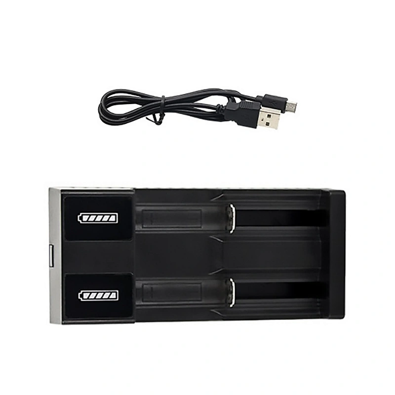 LIR18650 ICR18650 Lithium Ion battery USB charger